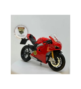 Ducati Panigale V4 1:18 Diecast Metal Model Motosiklet – Lisanslı