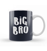 Brother Big Bro Slogan Kupa Bardak Porselen