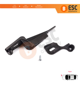 Ford Fiesta MK6 CB1 CCN B299 B409 2008-2013 8A6113W029 İçin Sağ Ön Far Ayak Tamir Seti