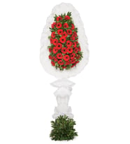 KIRMIZI GERBERA ÇELENK TASARIM