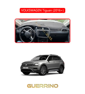 VOLKSWAGEN Tiguan (2016+) ;TORPİDO KORUMA HALISI KIRMIZI KENAR