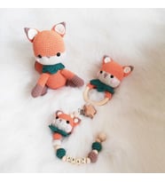 Milo Yeni Doğan Seti Amigurumi Organik Oyuncak