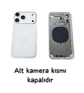 İphone 11 / İphone 17 Pro Dönüşüm Kasası - Silver ( Telefon Değildir)