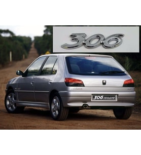 Peugeot 306 Yazısı ( 306 Arka Bagaj Yazısı)