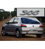 Peugeot 306 Yazısı ( 306 Arka Bagaj Yazısı)