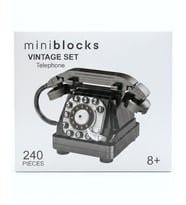 Ctoys Mini Block Vintage Set Telephone SKB8217