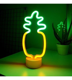Ananas Çift Renk Işıklı Gece Lambası