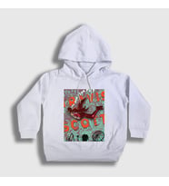 Presmono Unisex Çocuk Beyaz Fly Astroworld Travis Scott Kapüşonlu Sweatshirt 42454tt