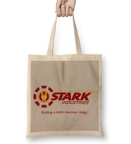 Stark Industries Avengers Iron Man 01 Bez Çanta Uzun Saplı
