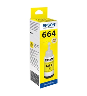 Epson 112 EcoTank Sarı Mürekkep Şişesi, 70 ml (C13T06C44A) Yellow