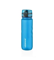 UZSPACE 1215 TUTMA DESTEKLİ TRITAN SOFT TOUCH PİPETSİZ MATARA 1215 500 ML  CYAN