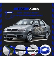 Fiat Albea Oto Araç Kapı Koruma Fitili 5metre Parlak Mavi Renk