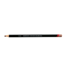 Derwent Tinted Charcoal Renkli Kömür Füzen Kalem TC03 Sunset Pink 