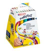 Edding 14 Funtastics Kalın Uçlu Keçeli Kalem 18 Renk 