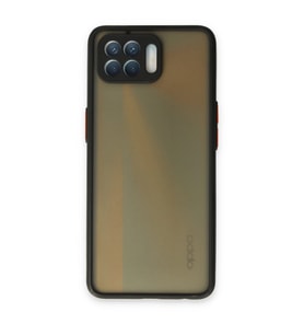 Oppo Reno 4 Lite Kılıf Montreal Silikon Kapak - Siyah