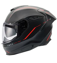NEXX Y.100R REACT MAT SİYAH-KIRMIZI KASK S