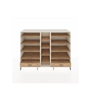 Kronos Dolap 14 Raflı 2 Çekmeceli  220x59x163 Aytaşı-Çam