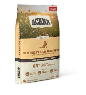 Acana Homestead Harvest Tavuklu ve Hindili Yetişkin Kedi Maması 1.8 Kg