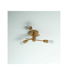 Retz Plafonyer Avize RA-AVZ- 6308-84-90 (Eskitme Altın)