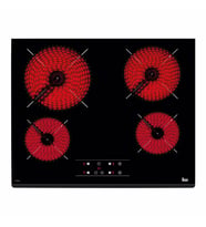 TEKA TZ 6415 Vitroseramik 60 cm Elektrikli Ankastre Ocak Siyah 40239040