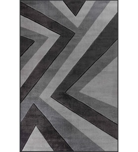 Eliana Home Baskılı, Yıkanabilir Kaymaz Taban Salon Halısı LNA1037 100x150 cm (Gri)