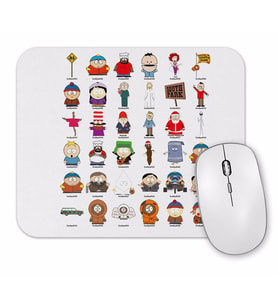 South Park Kenny Cartman Broflovski Mouse Pad