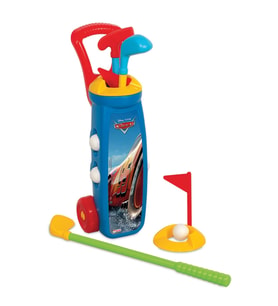 Cars Golf Arabası - Golf Seti - Bahçe Oyuncakları - Golf Oyuncakları