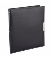 KARTVİZİT ALBÜMÜ 8 SIRALI 384 KARTLIK 23,5X26,5 CM (Siyah)