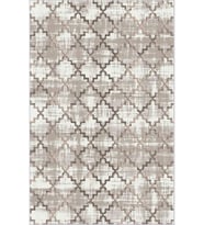 Eliana Home Baskılı, Yıkanabilir Kaymaz Taban Salon Halısı LNA0375 100x150 cm (Bej)