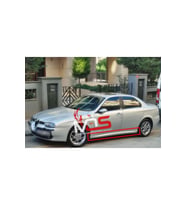 ALFA 156 R MARŞPİYEL SAĞ SOL TAKIM FİBERGLASS BOYASIZ