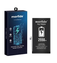 Apple iPhone 13 Mini Uyumlu 2550mAh Yüksek Kapasiteli Batarya - Gelişmiş Akıllı Chip - Pil Sağlığı Destekli - Morfide M-Max
