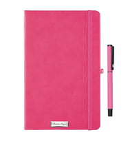 İsme Özel Pembe Defter ve Roller Kalem Seti