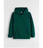 LCW Kids Yeşil Kapüşonlu Erkek Çocuk Sweatshirt