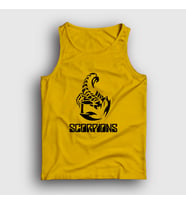 Presmono Unisex Sarı Logo Scorpions Atlet 109293tt (Sarı)