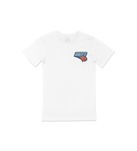 Charlotte Bobcats Cep Logo Tasarımlı Beyaz Tişört