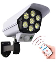 Bahçe Aydınlatma Su Geçirmez Kablosuz 77 LED 3 Mod Kamera Şeklinde