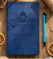 Kişiye Özel Canım Dedem Defter Babalar Günü Hediyesi (Mavi)