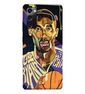 Samsung Galaxy S20 FE Uyumlu Kobe Bryant Tasarımlı Şeffaf Telefon Kılıfı