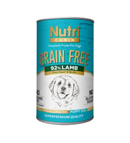 Nutri Canin 400Gr %92 Kuzu Etli Tatlı Patatesli HipoAlerjenik Tahılsız 1Adet Yavru Yaş Köpek Maması (Turkuaz)