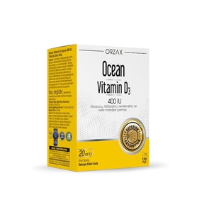 Ocean Vitamin D3 400 IU Oral Sprey 20 ml 8697595871379