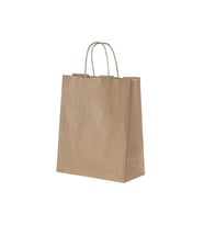 18x8x24 Büküm Saplı Çanta 10'lu Kraft