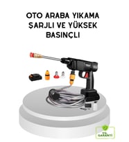 Northcity Taşınabilir Akülü Araba Yıkama Makinesi 1.7 MPa - Ergonomik ve Kompakt Tasarım