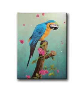 Papağan Canvas Tablo MİND763