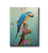 Papağan Canvas Tablo MİND763