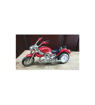 Kırmızı Motosiklet Şeklinde Masa Saati