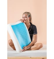 Softlife Visco Ortopedik Boyun Destekli Serinleten Jelli Yastık 60x40x12/10cm