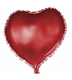 Pazariz Kırmızı Kalp Folyo Balon