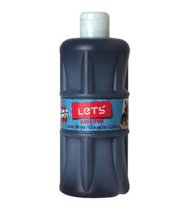 Lets Guaj Boya 500 ML Plastik Siyah L-5109
