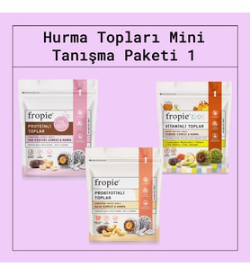 Fropie Meyve Topları 3'lü Tanışma Seti 1 -80 gr x3 Çeşit