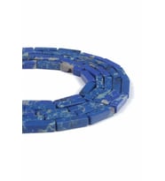 Varisit Taşı Dikdörtgen Kesim Parlak Koyu Mavi 4x13mm Doğal Taş Dizi